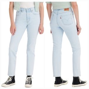 Levi's 26 501 Indie Sleeze 90s Hipster High Rise Button Fly Straight Leg Jeans